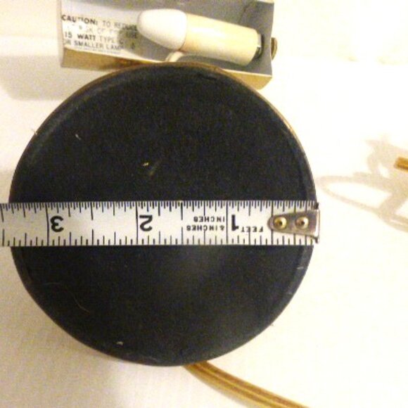 CNS1- FOLDABLE Portable Lamp BRASS LAMP Desk Lamp Table Light Vintage Brass - Picture 10 of 11